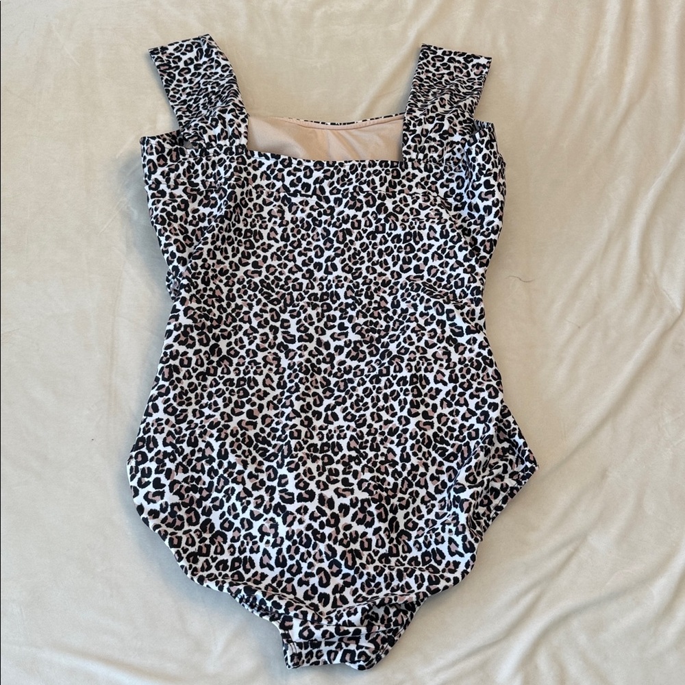 Albion The Savannah Leopard Print One-Piece Swimsuit, sz XL - Picture 8 of 10